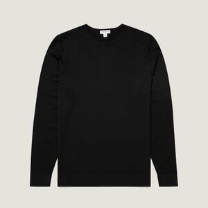 Sunspel Extra‑Fine Merino Crew Neck